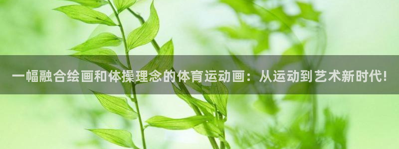 尊龙官方正版app娱乐下载：一幅融合绘画和体操理念的