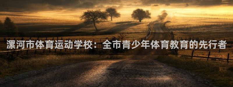 尊龙官方正版app娱乐网站：漯河市体育运动学校：全市